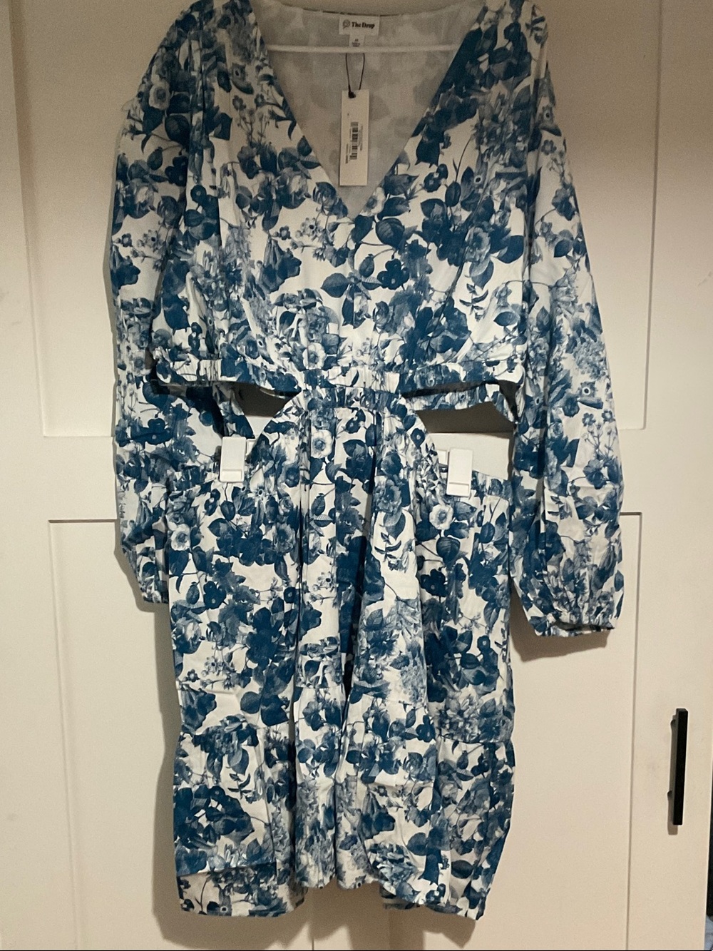 Blue Floral Dress